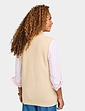 Two Pocket Waistcoat - Natural