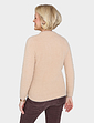 Bow Sequin Jumper - Natural