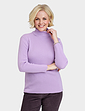 Roll Neck Jumper - Lavender