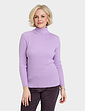 Roll Neck Jumper - Lavender