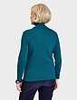 Roll Neck Jumper - Teal