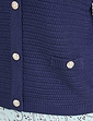 Jacket Style Cardigan - Navy