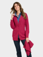 Detachable Scarf Cardigan - Bordeaux