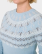 Fairisle Inspired Jumper - Blue