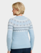Fairisle Inspired Jumper - Blue