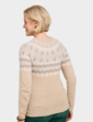 Fairisle Inspired Jumper - Natural