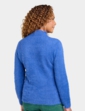 Sequin Flower Burst Jumper - Denim