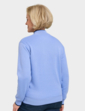 Fleece Lined Turtle Neck Jumper - Pale Blue