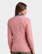 Textured Knit Cardigan - Blush