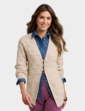 Textured Knit Cardigan - Oatmeal