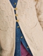 Textured Knit Cardigan - Oatmeal