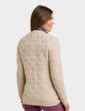 Textured Knit Cardigan - Oatmeal