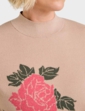 Floral Intarsia Jumper - Natural