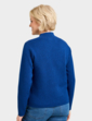 Floral Intarsia Jumper - Navy