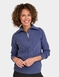 Quarter Zip Neck Cable Jumper - Denim