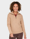 Quarter Zip Neck Cable Jumper - Oatmeal