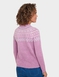 Fairisle Design Inspired Jumper - Mauve
