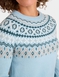Fairisle Design Inspired Jumper - Sea Green