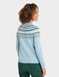 Fairisle Design Inspired Jumper - Sea Green