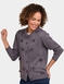 Bow Trim Cardigan - Grey