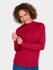 Bobble Heart Turtle Neck Jumper - Raspberry