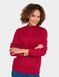 Bobble Heart Turtle Neck Jumper - Raspberry