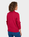 Bobble Heart Turtle Neck Jumper - Raspberry