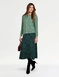 Jacket Style Cardigan - Soft Green