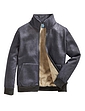Fleece Lined Jersey Leisure Jacket - Grey Marl