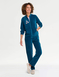 Velour Leisure Suit - Teal