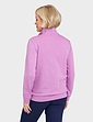 Popper Neck Sweatshirt - Heather