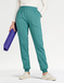 Quarter Zip Top 2 Piece Leisure Suit - Green