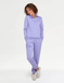 Quarter Zip Top 2 Piece Leisure Suit - Lavender