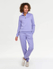 Quarter Zip Top 2 Piece Leisure Suit - Lavender