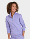 Quarter Zip Top 2 Piece Leisure Suit - Lavender