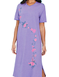 Pack Of 2 Nightdresses - Violet And Pink