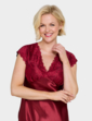 Luxury Satin and Lace Nightdress - Cherry