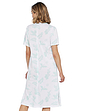 Pack Of 3 Short Sleeve Print Nightdresses - Aqua