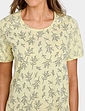 Pack Of 3 Short Sleeve Print Nightdresses - Lemon