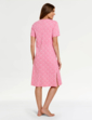 Pack Of 3 Short Sleeve Print Nightdresses - Rose