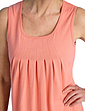 Pack of 2 Sleeveless Print Hem Nightdresses - Blue & Coral
