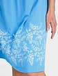 Pack of 2 Sleeveless Print Hem Nightdresses - Blue And Coral