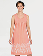Pack of 2 Sleeveless Print Hem Nightdresses - Blue And Coral