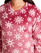 Fleece Snowflake Pyjama - Rose