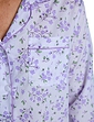Long Sleeve Floral Pyjamas - Lilac