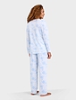 Pintuck Front Jersey Pyjama - Blue