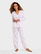 Pintuck Front Jersey Pyjama - Pink