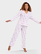 Pintuck Front Jersey Pyjama - Pink