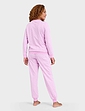 Cotton Jersey Ski Pyjama - Lavender