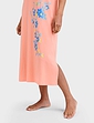 2 Pack Placement Print Nightdress - Aqua Pink